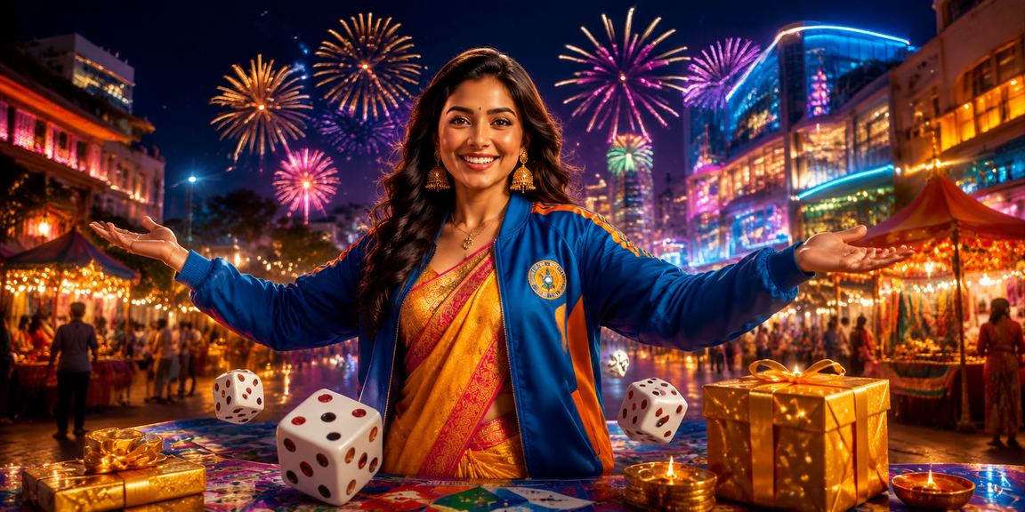 India cricket betting market at night with vibrant lighting